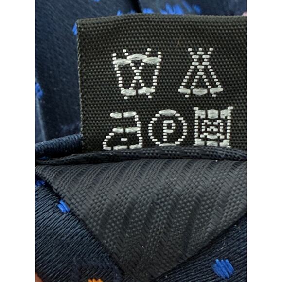 Momento New Style Tie Cufflinks and Hankerchief Blue Floral - Picture 8 of 9